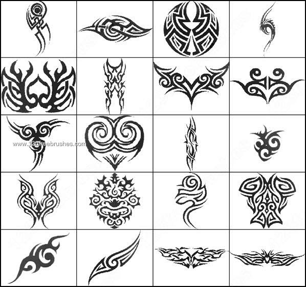002_tattoo_tribal-photoshop-free-brushes. You are here: Home » Tattoo 